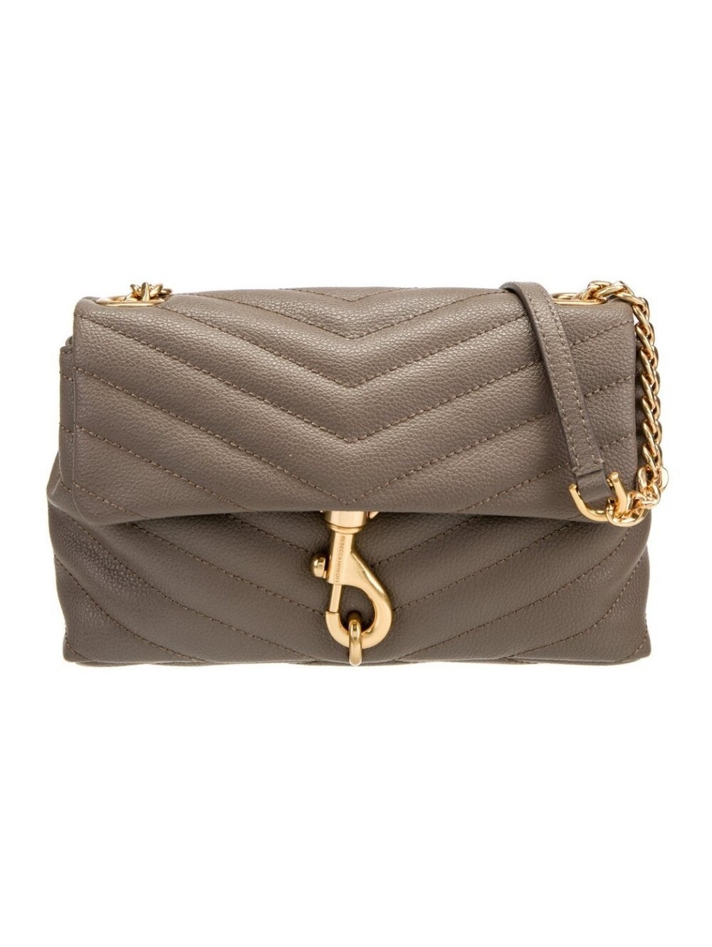 REBECCA MINKOFF Leather Chain Link Crossbody